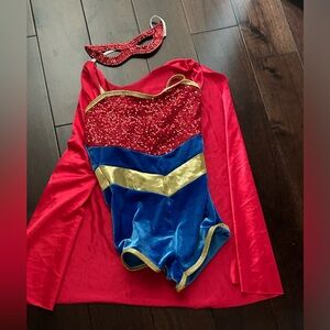 Child’s medium superhero dance/Halloween costume